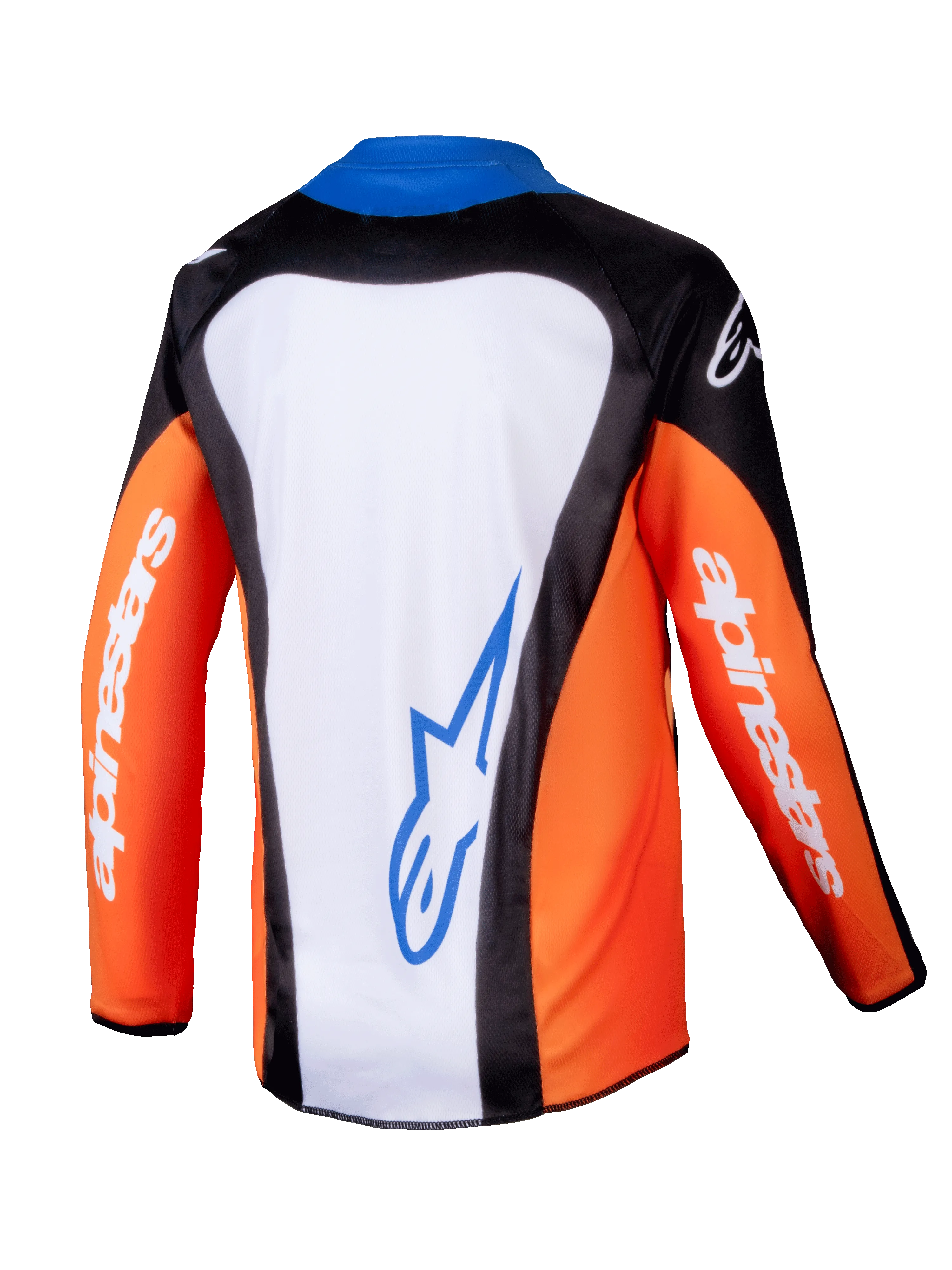 2025 Alpinestars Youth Racer Melt Jersey Orange Blue