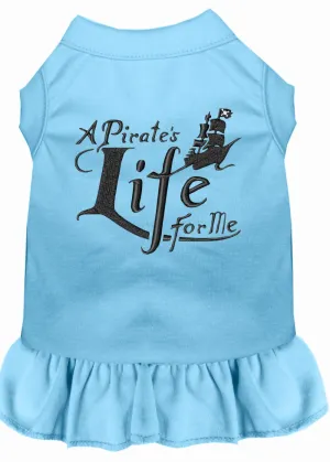 A Pirate's Life Embroidered Dog Dress Baby Blue Xl (16)