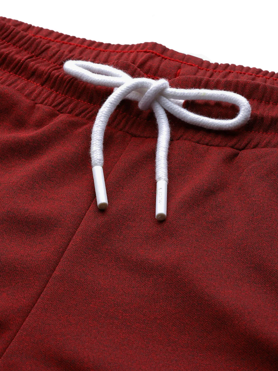 ALCIS Men Printed Maroon Track Pant