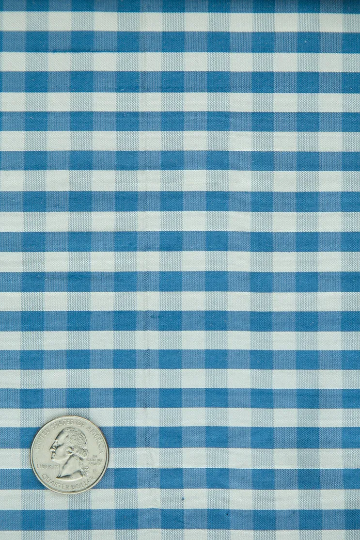 Allure Gingham Shantung 568 Fabric