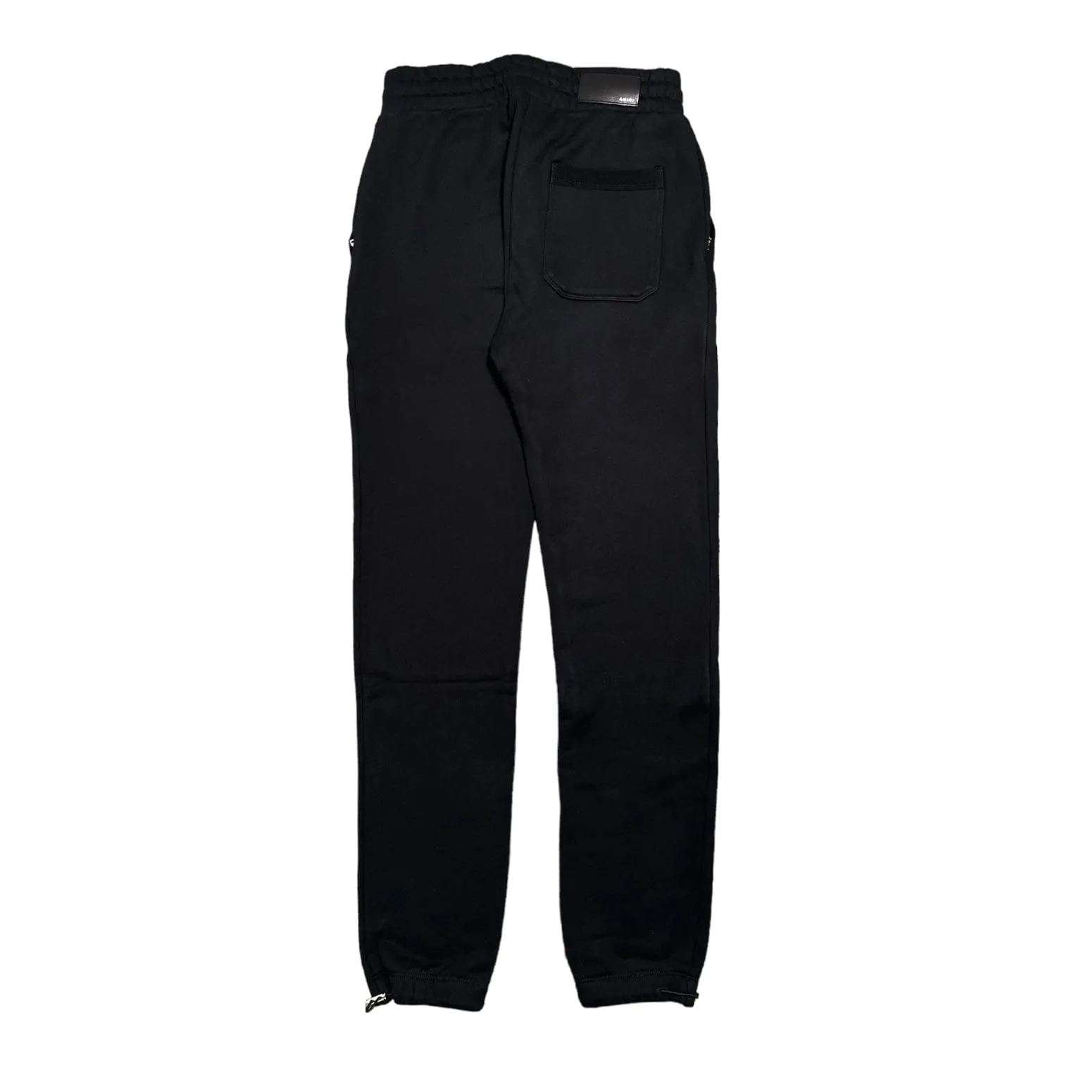 Amiri MA Leopard Logo Sweatpants Black