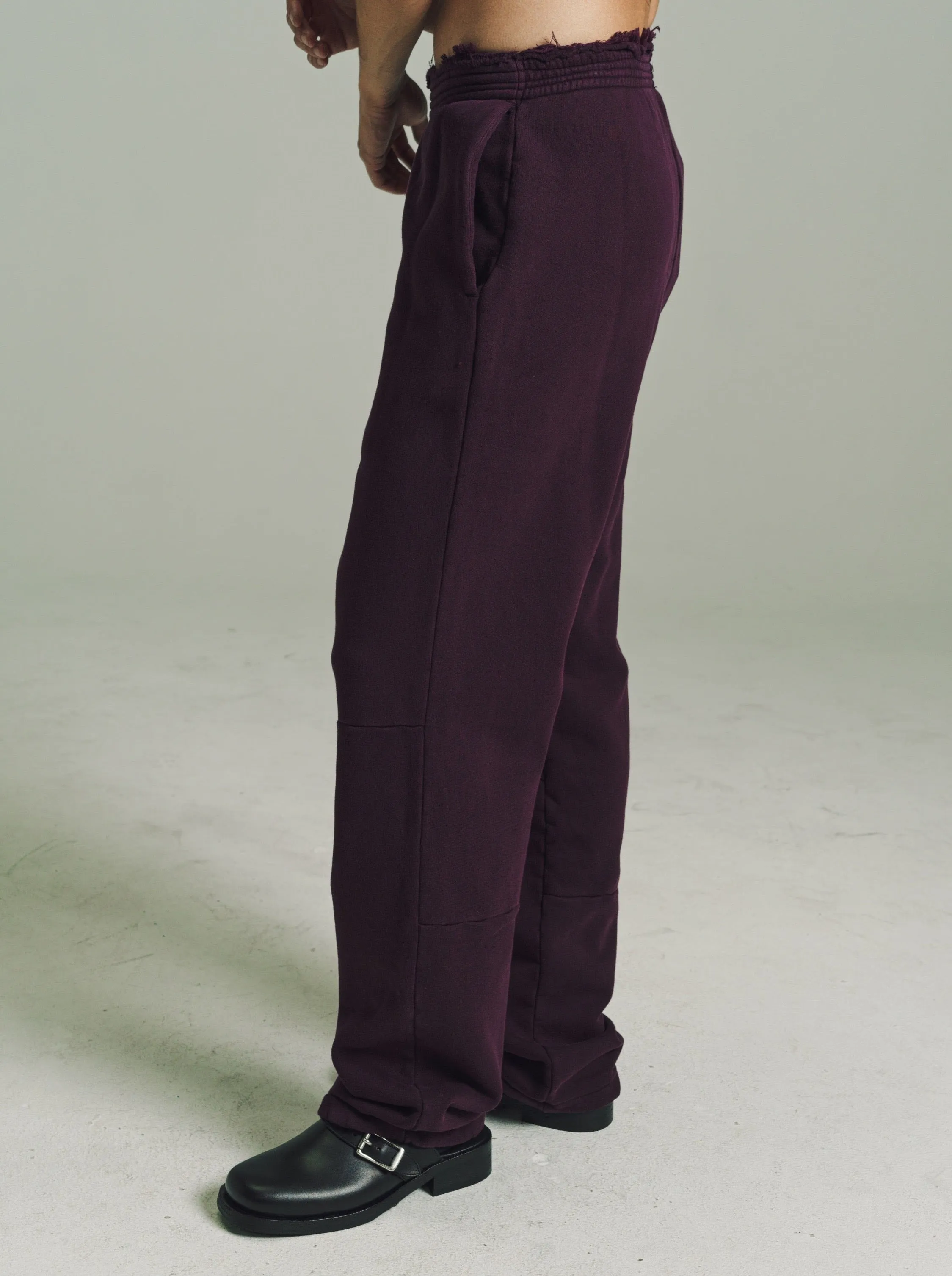 Aubergine Heavy Sweatpants