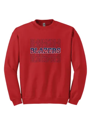 Bloomfield Blazers Crewneck Sweatshirt