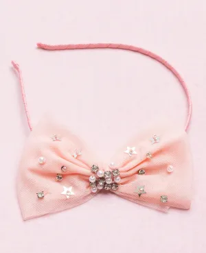 Boutique Starry Gem Bow Headband