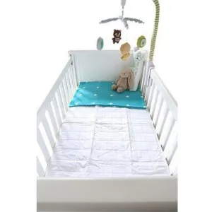 Brolly Sheet - Mattress Protector Quilted - Fitted Cot