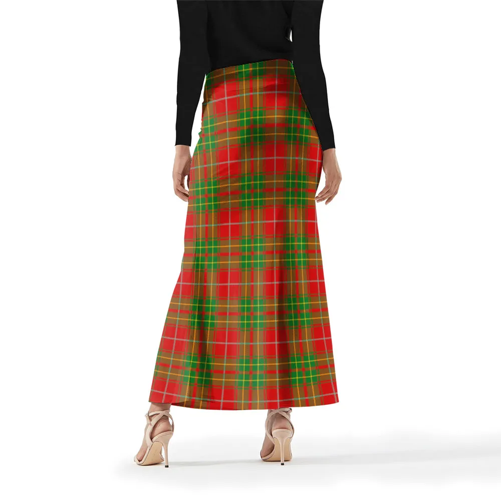 Burnett Tartan Womens Full Length Skirt