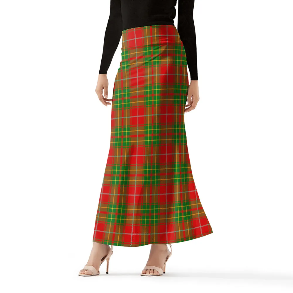 Burnett Tartan Womens Full Length Skirt