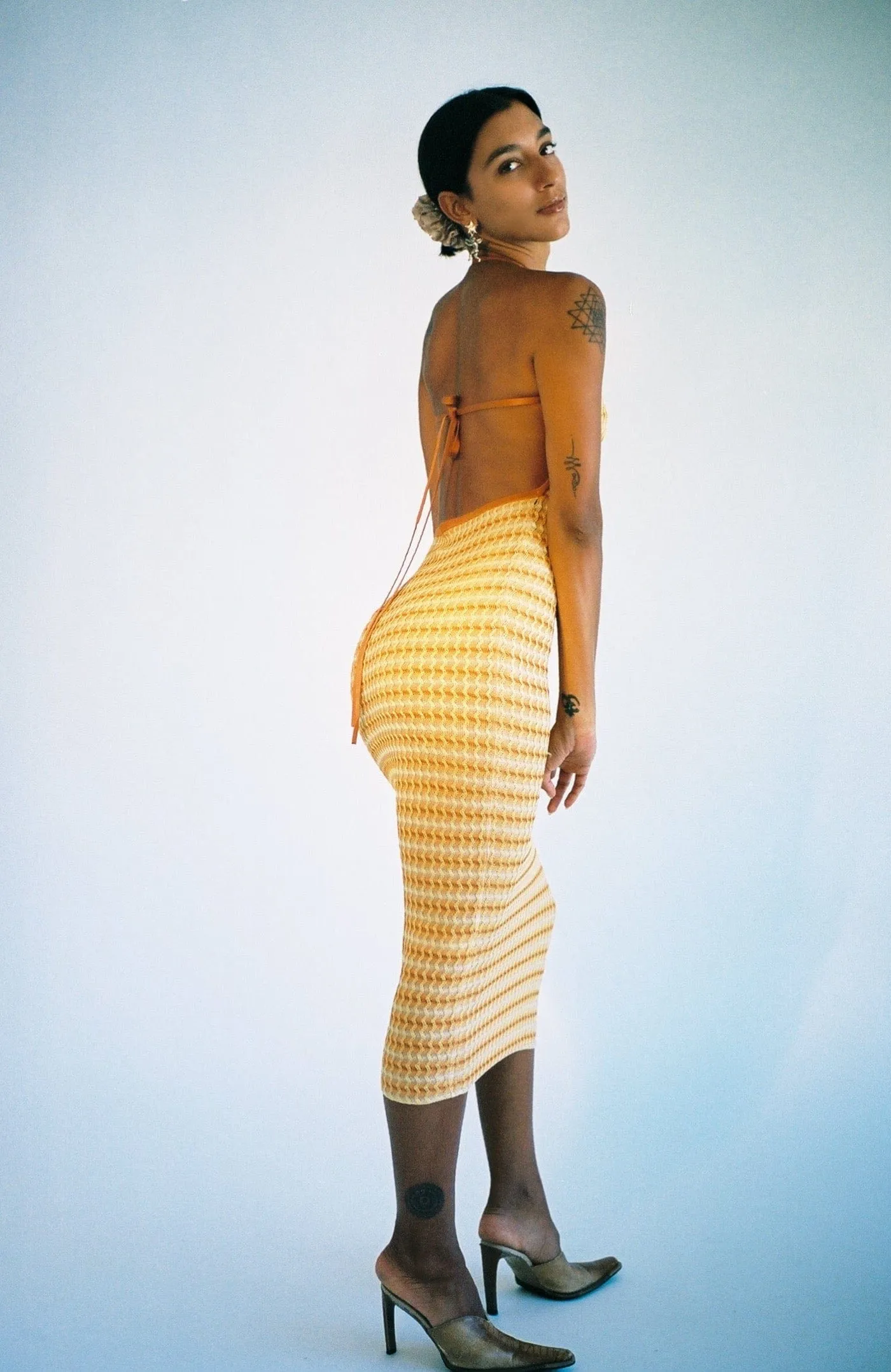 Citrine Cobra Dress