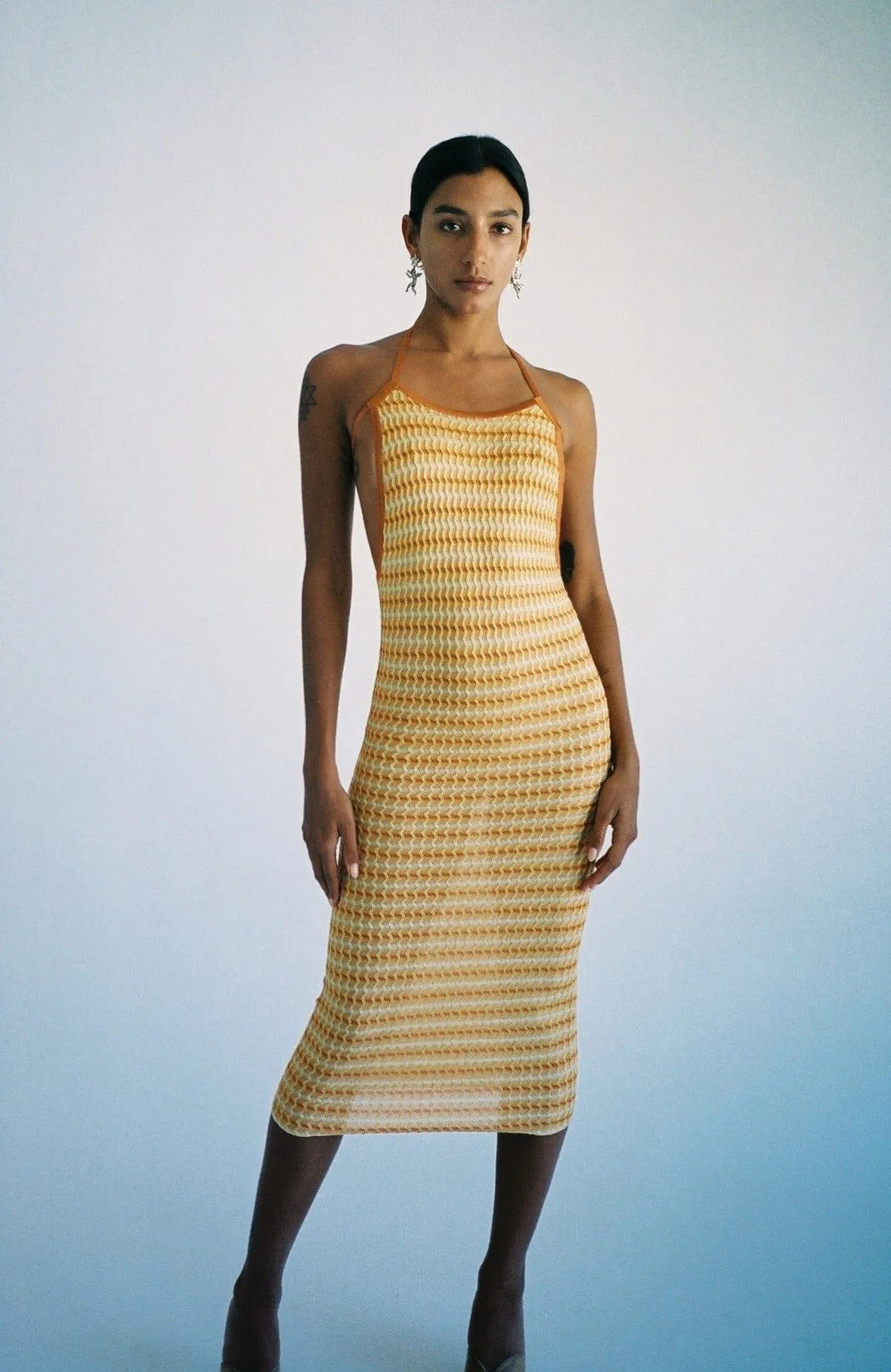 Citrine Cobra Dress