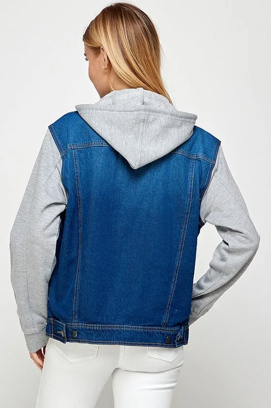 Denim Jacket Hoodie