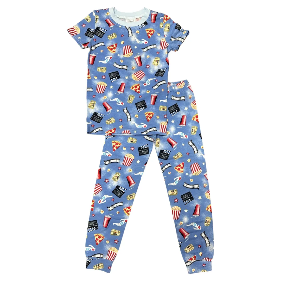 Esme Movie Night S/S Pajama Set