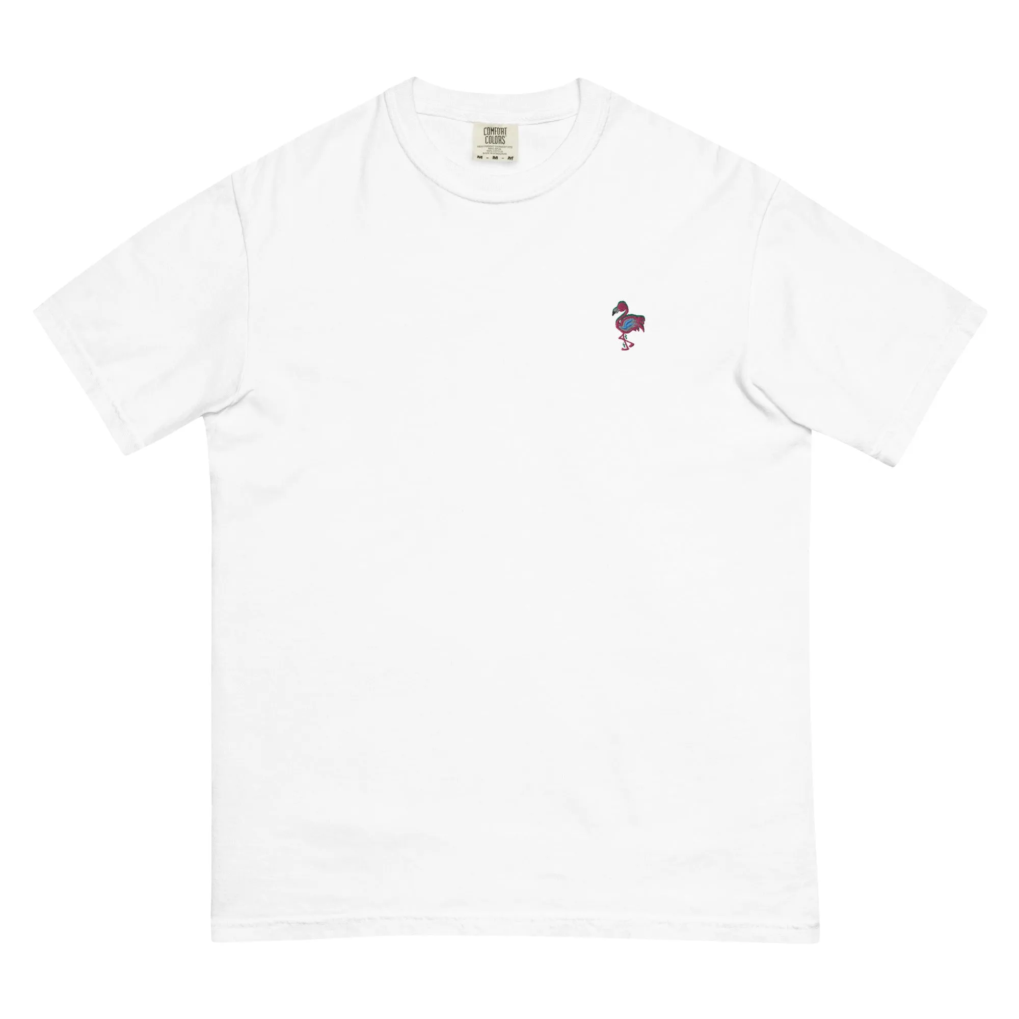 Flamingo | Embroidered Tee