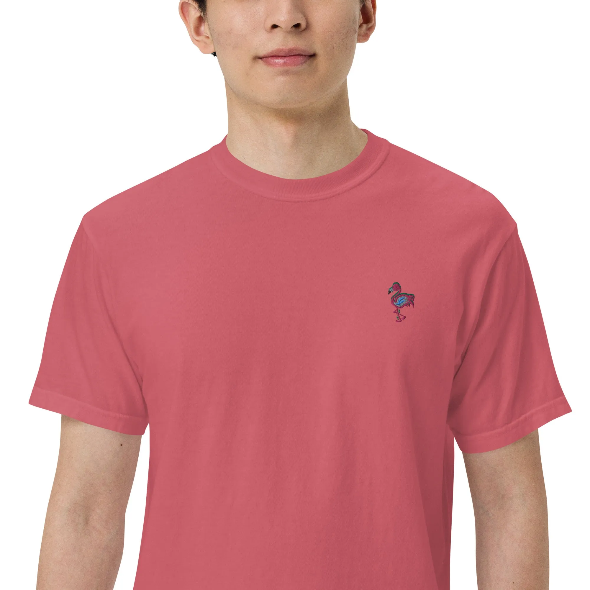 Flamingo | Embroidered Tee