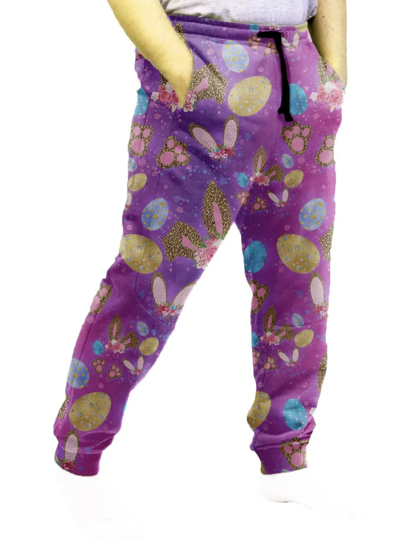 “Floral Ears” Easter Hoodies, Leggings, capris, Lounge Pants and Joggers