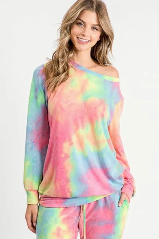 Hailey Tie-Dye Loungewear Set