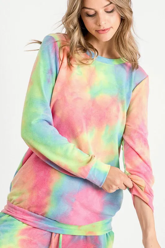 Hailey Tie-Dye Loungewear Set