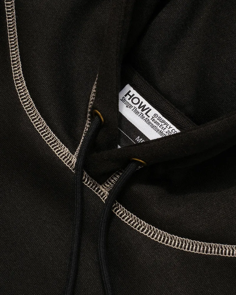 Howl DWR Hoodie Black 2025