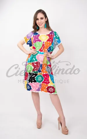 Mexican Jalapa Midi Dress