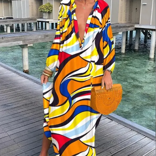 Oversized Malibu Maxi Dress