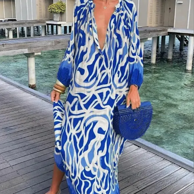 Oversized Malibu Maxi Dress