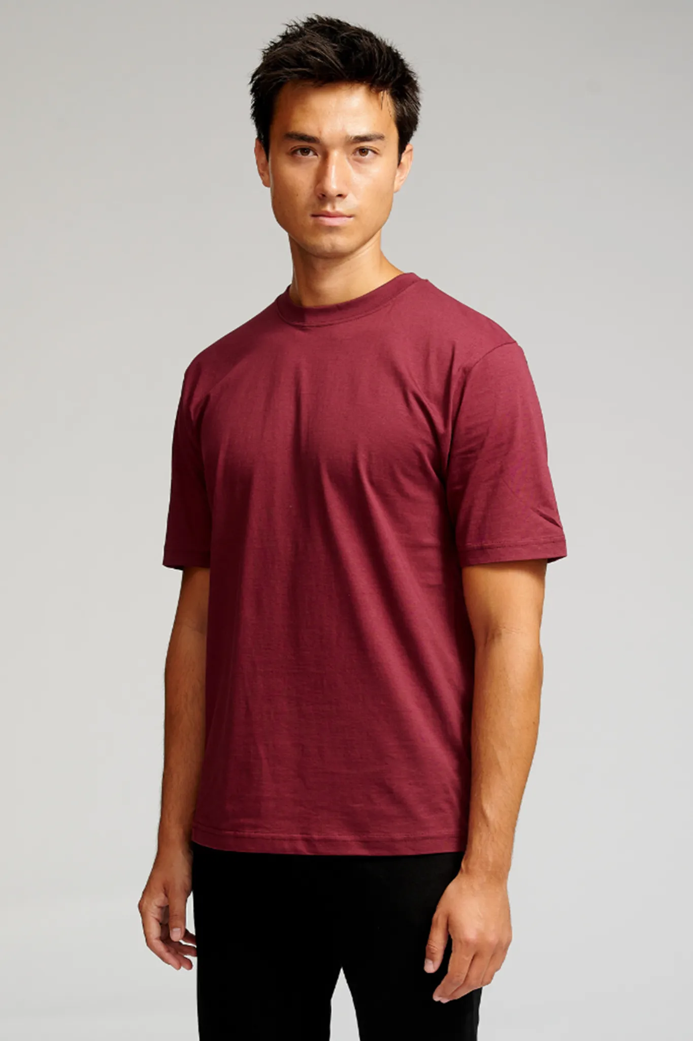 Oversized T-shirt - Burgundy