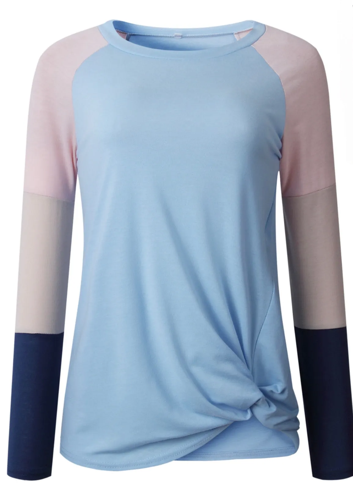 Pastel Colorblock Rachel Top