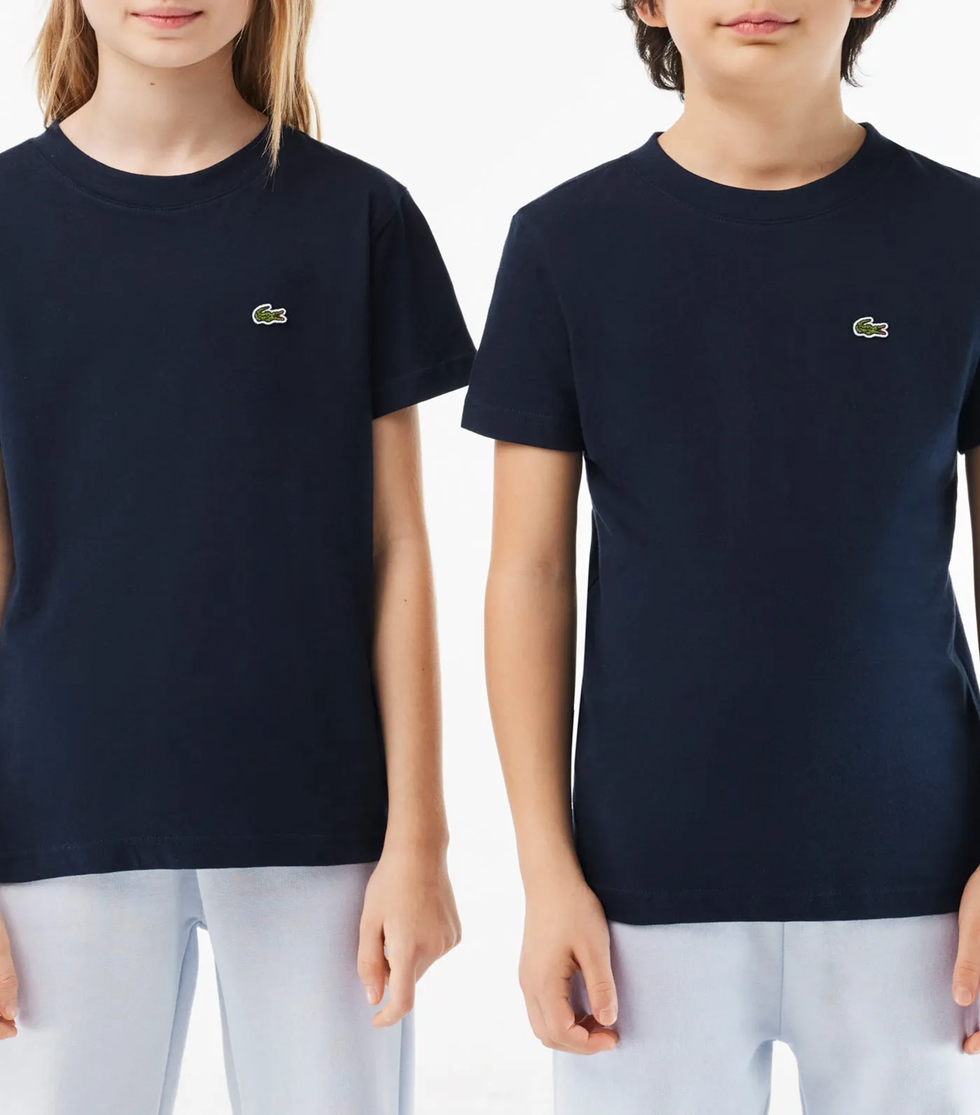 Plain Cotton Jersey T-Shirt Navy Blue