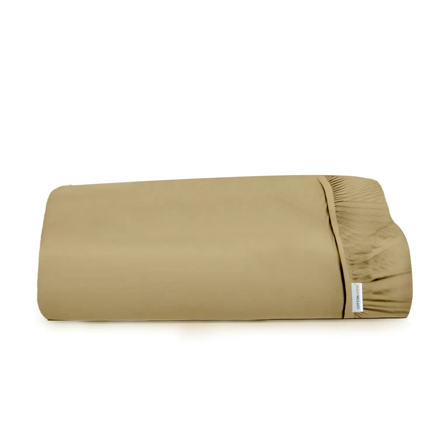 Premium Quality Super Soft Mustard Fitted sheet 120x200 25 cm with Deep Pockets