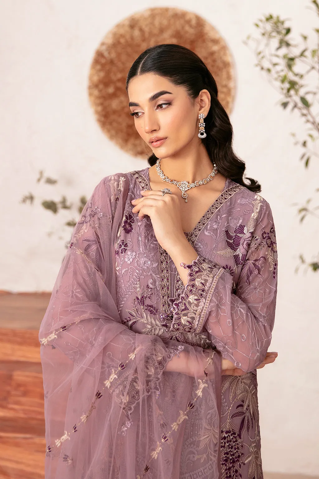 Ramsha Rangoon Chiffon Formals – D-1208