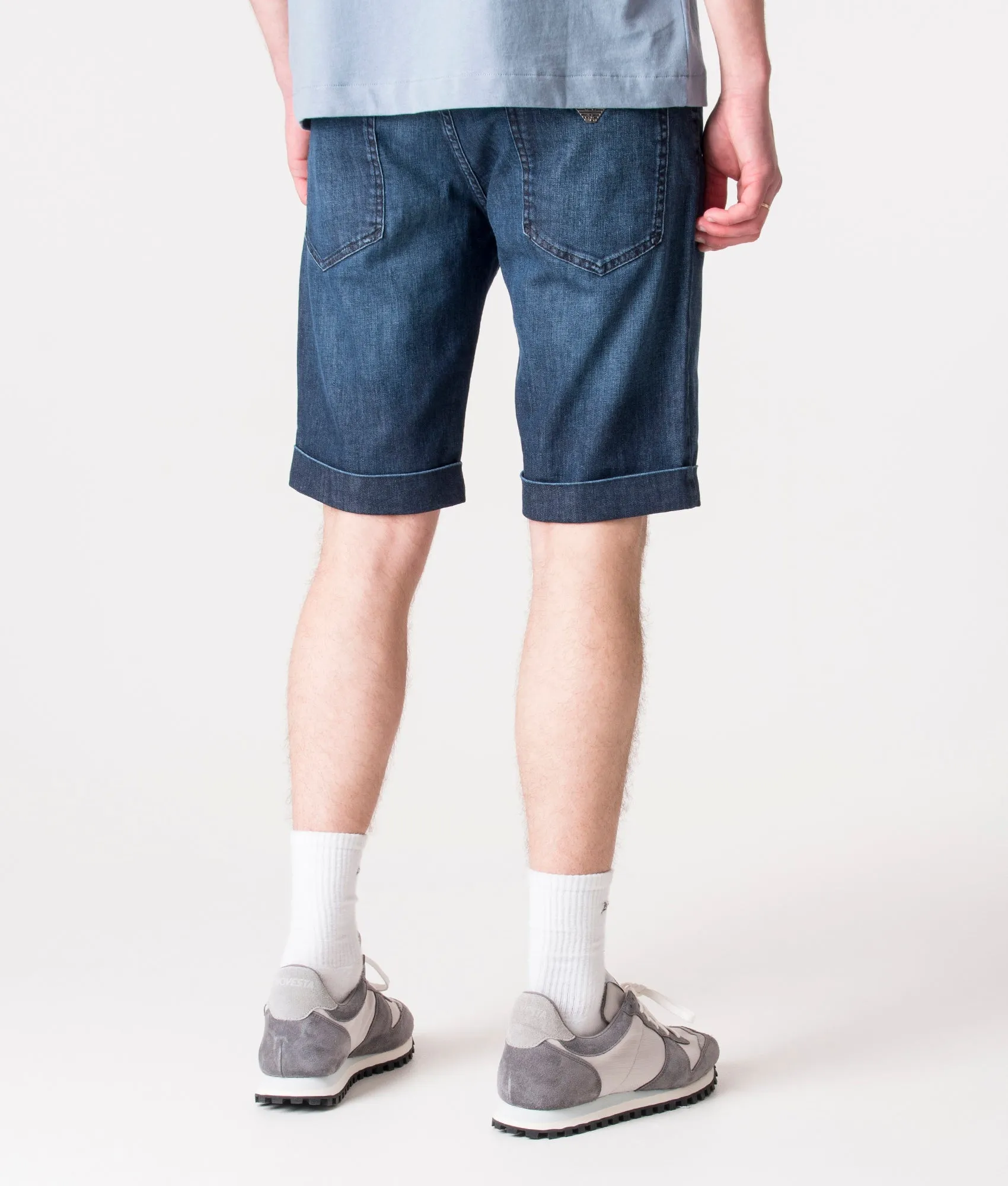 Regular Fit Five Pocket Bermuda Shorts