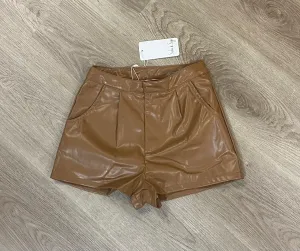 Rodeo Vegan Leather Shorts