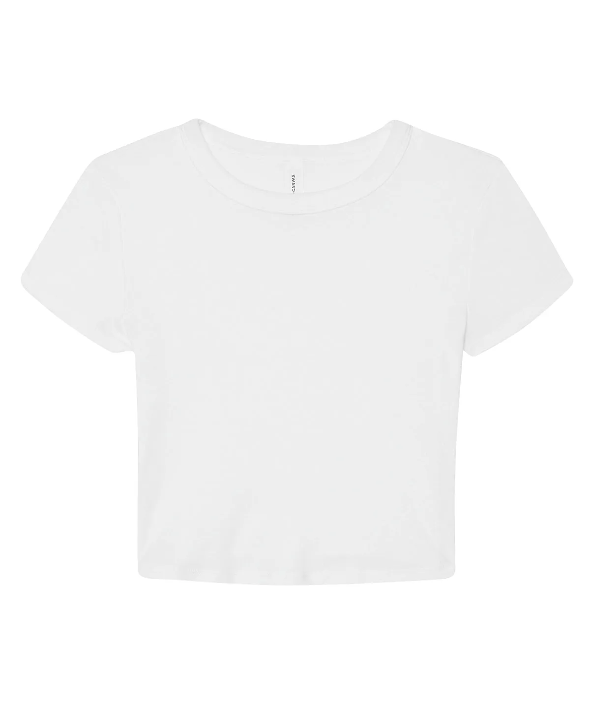 Solid White Blend - Women’s micro rib baby t-shirt