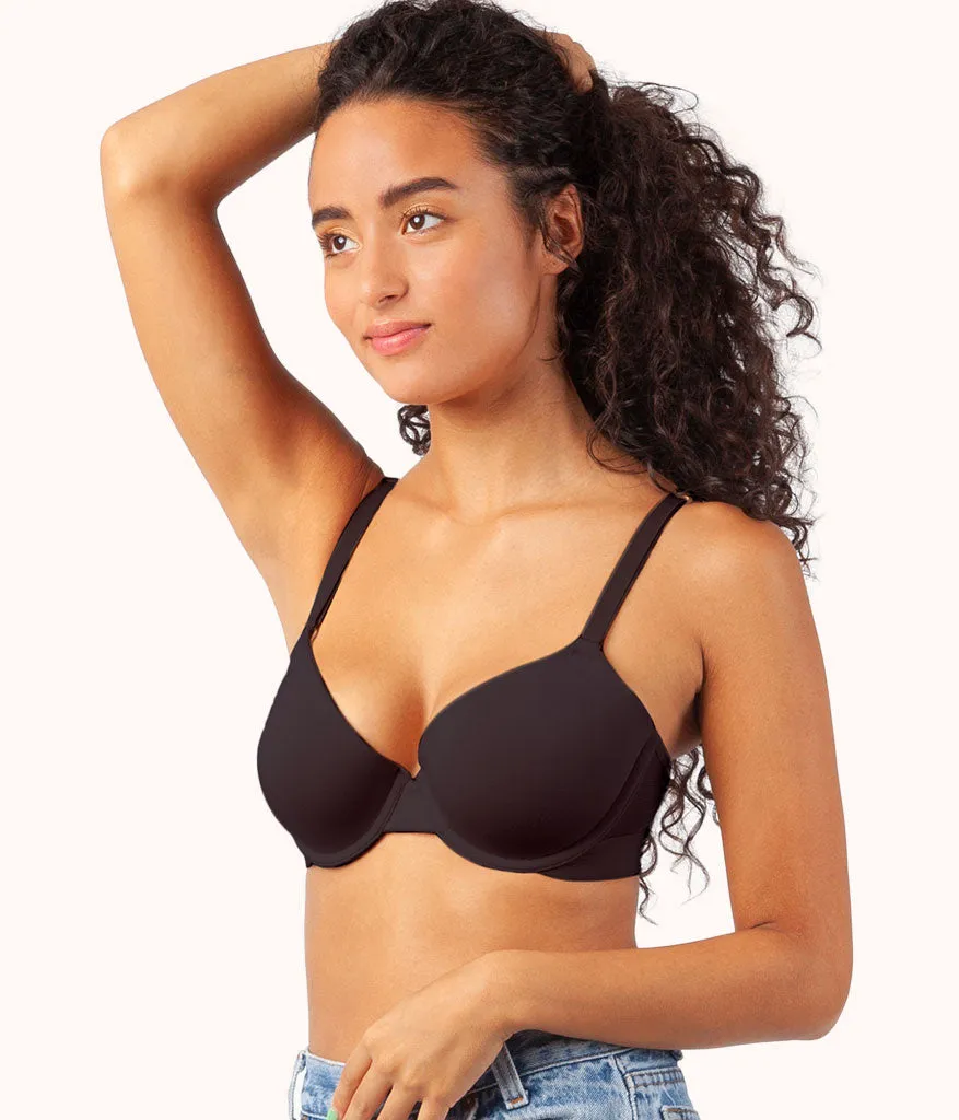 The All-Day T-Shirt Bra: Jet Black