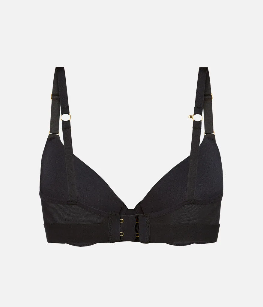 The All-Day T-Shirt Bra: Jet Black