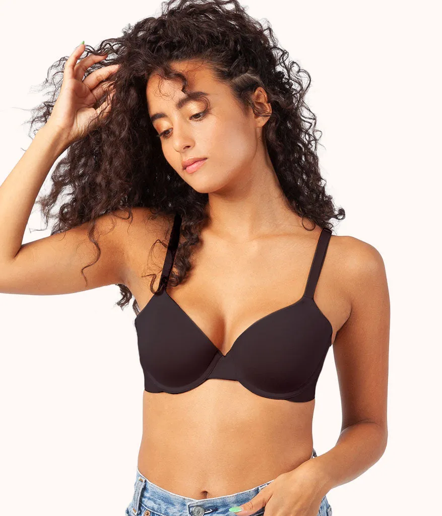 The All-Day T-Shirt Bra: Jet Black