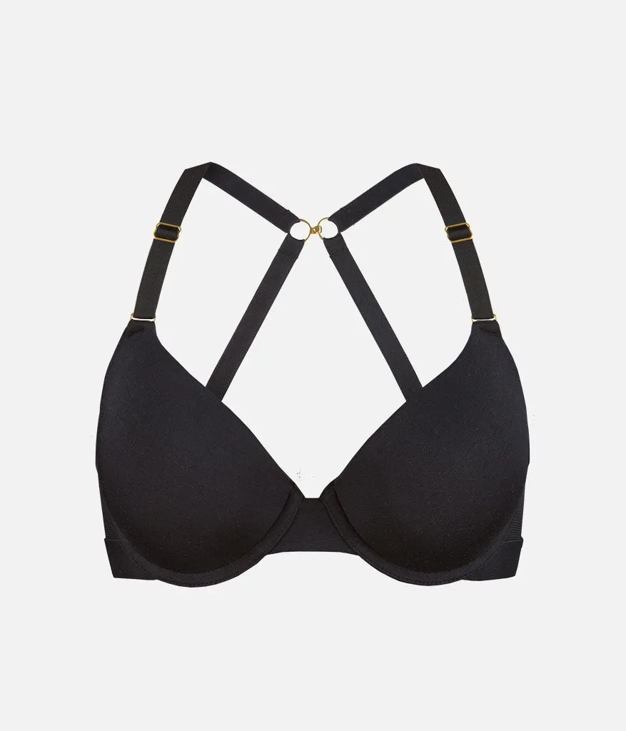 The All-Day T-Shirt Bra: Jet Black