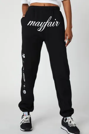 The Mayfair Group -  "Human Connection" Sweatpants - Fleece Casual Polyester