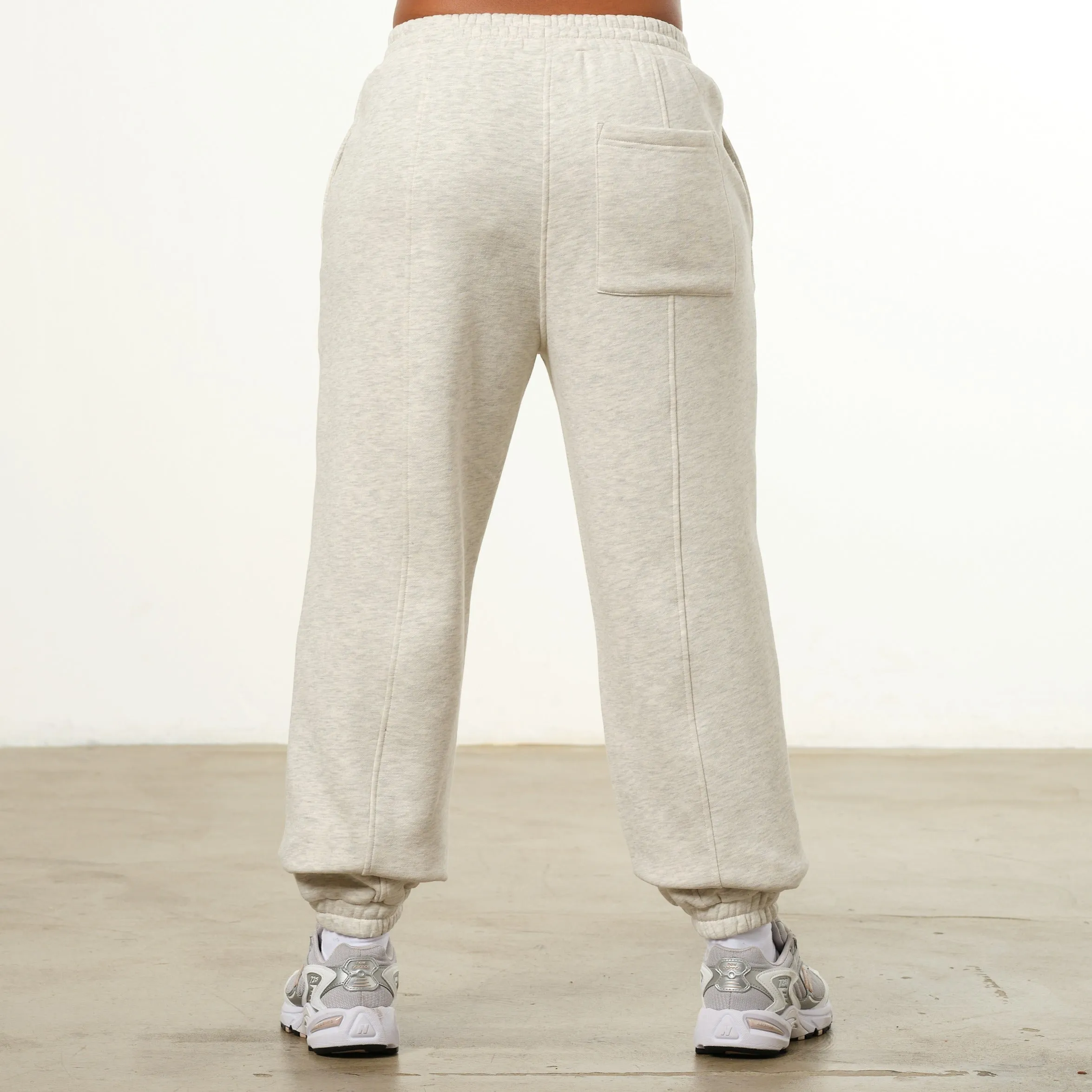 Vanquish Oat Marl VQFIT Oversized Sweatpants