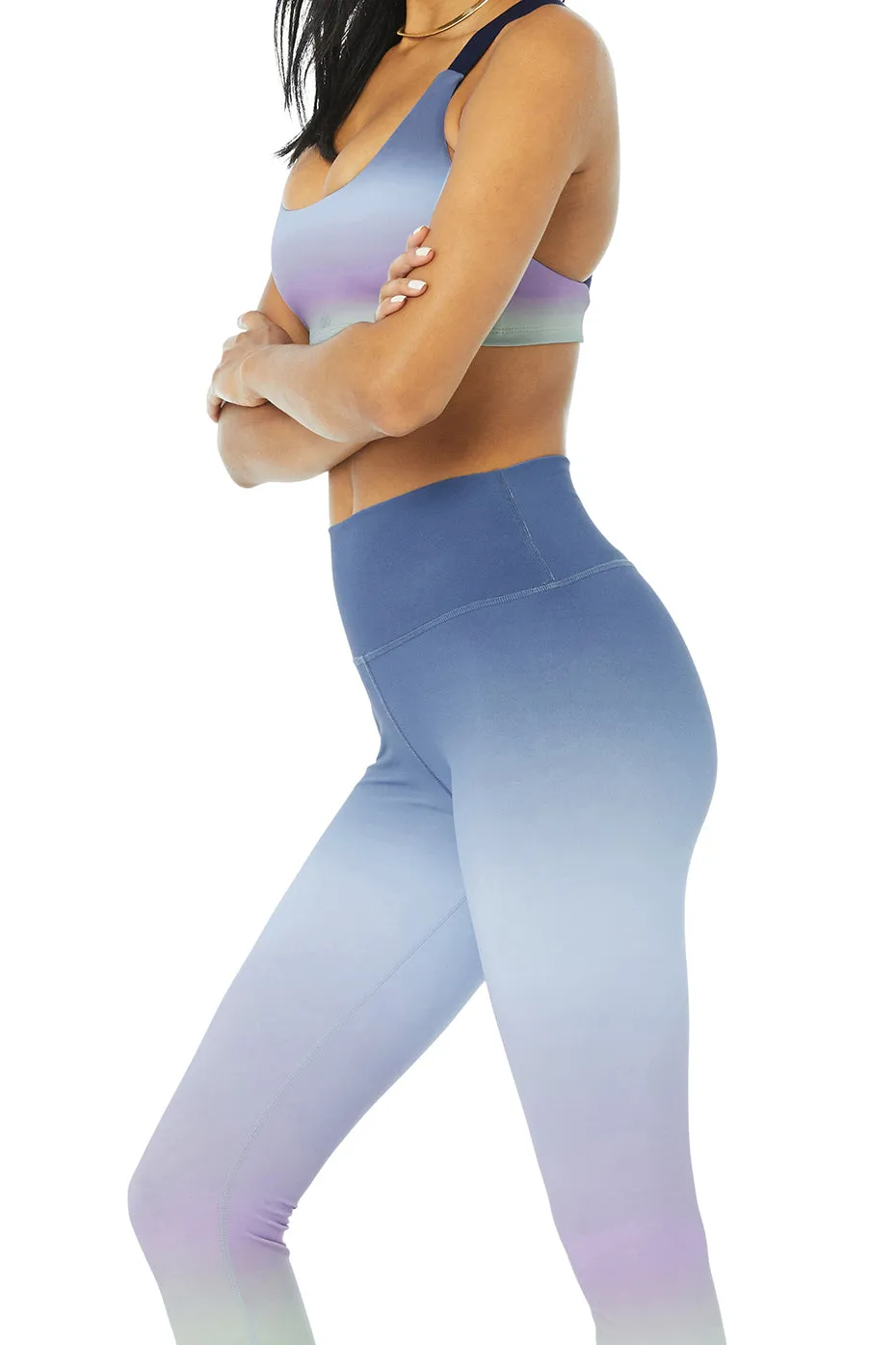 Vapor Gradient Dusk Take Charge Bra & Vapor High-Waist Gradient Dusk Legging Set