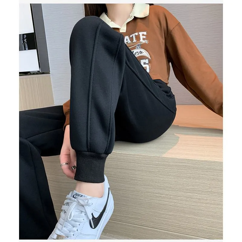 Versatile Plus Slimming Loose Fit Sports Sweatpants