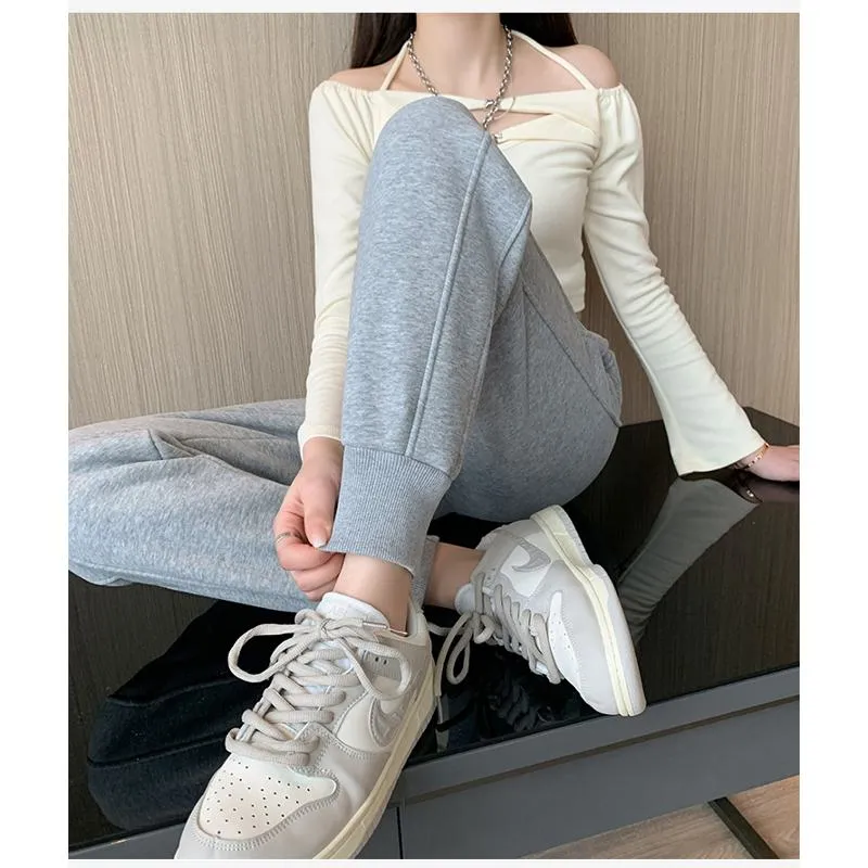 Versatile Plus Slimming Loose Fit Sports Sweatpants