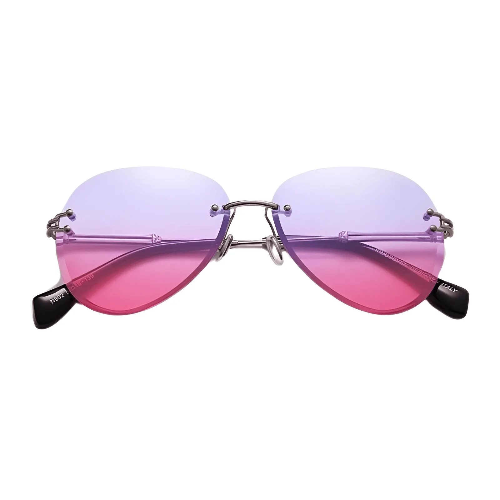 Women's Gradient Rimless Sunglasses