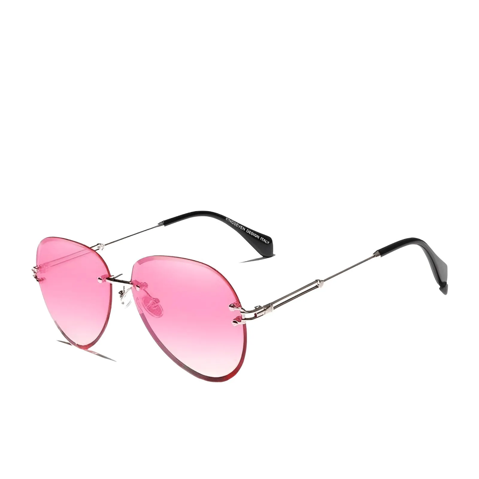 Women's Gradient Rimless Sunglasses