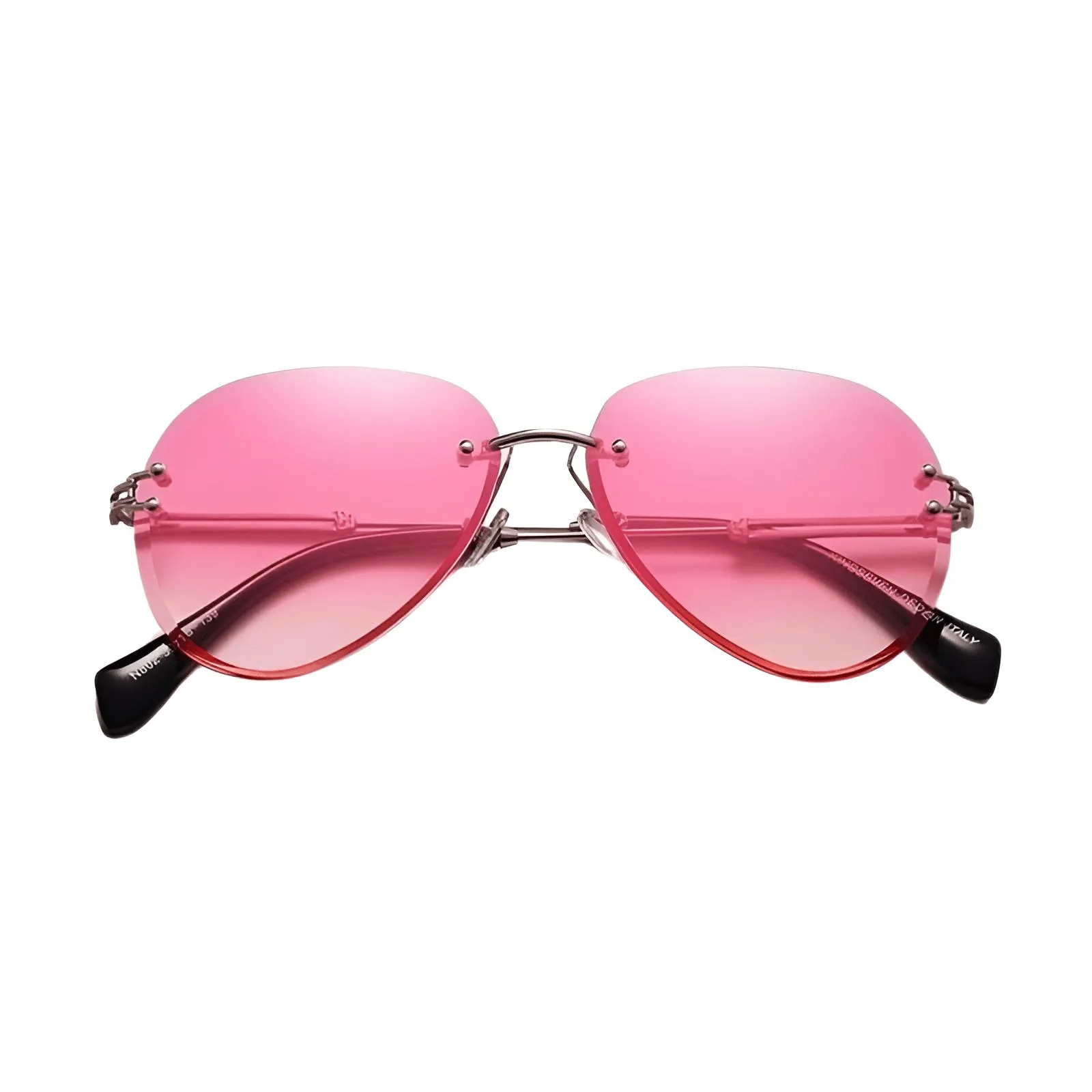 Women's Gradient Rimless Sunglasses