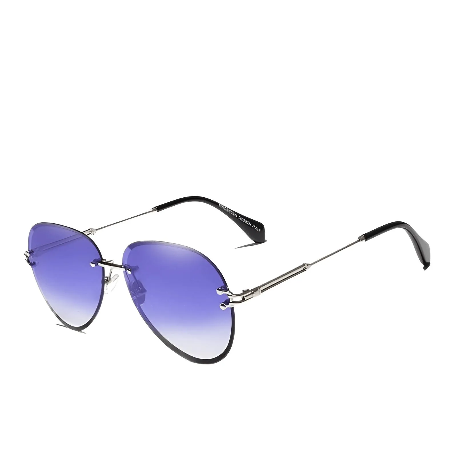 Women's Gradient Rimless Sunglasses