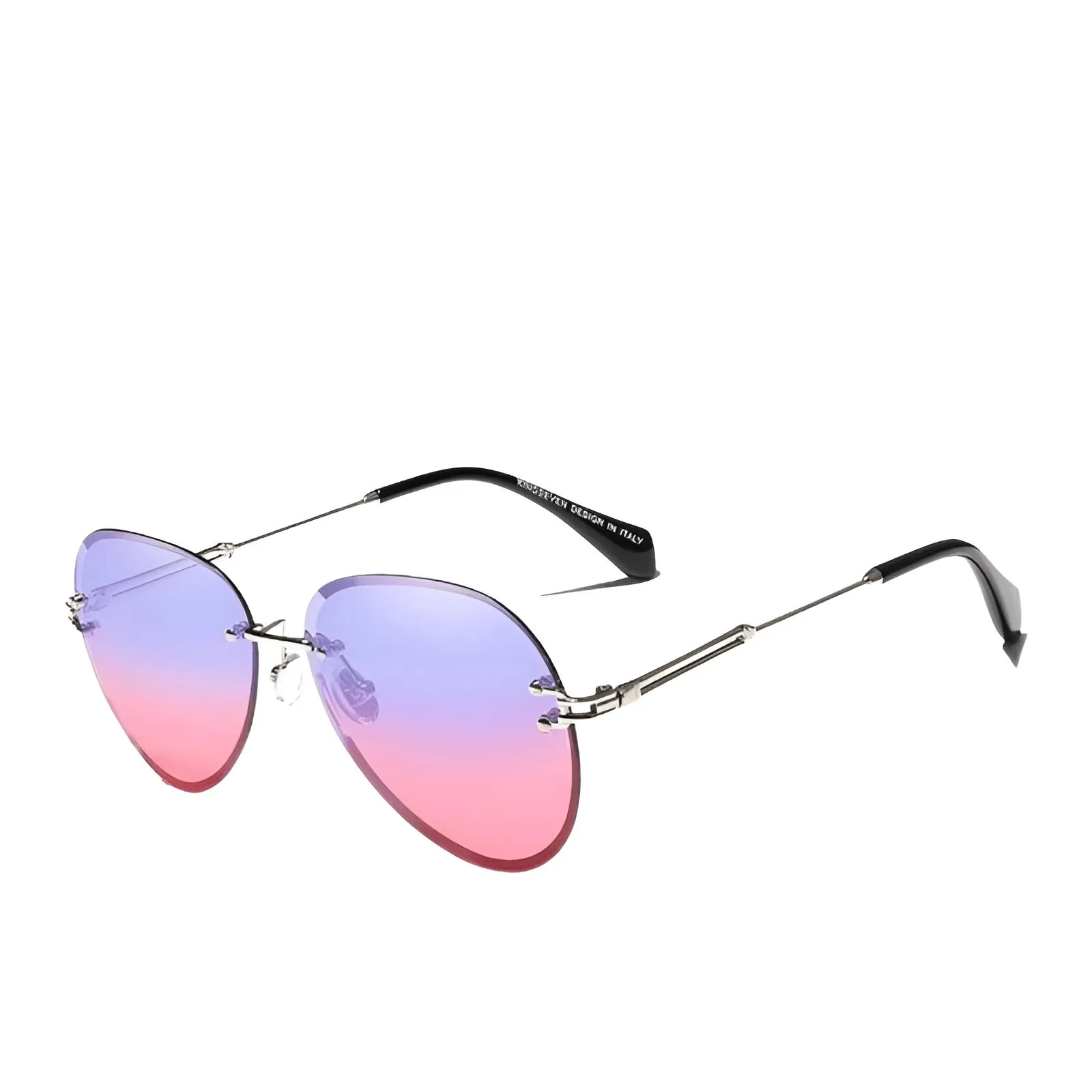 Women's Gradient Rimless Sunglasses