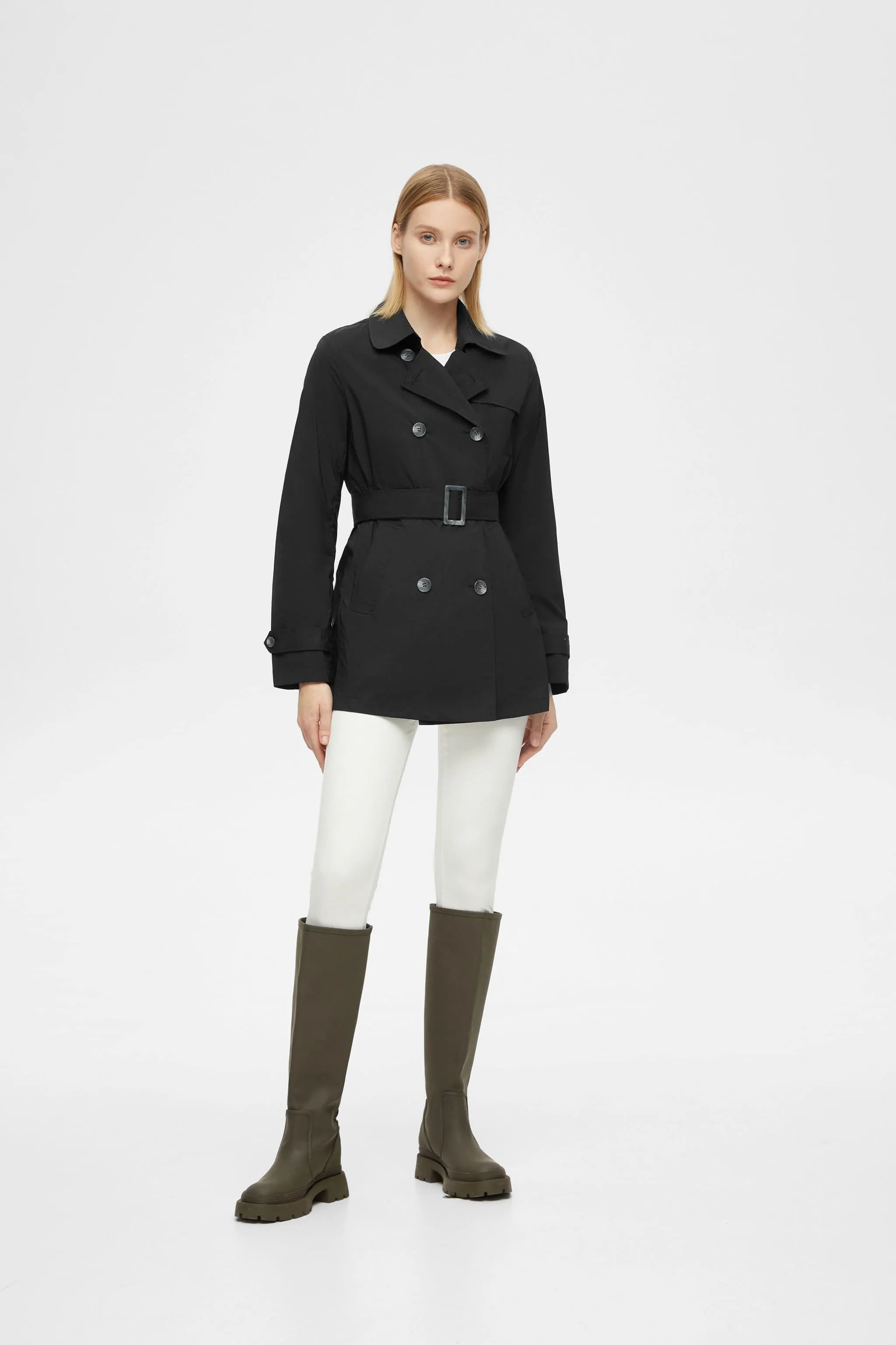 Women's UPF Short Summer Trench 112