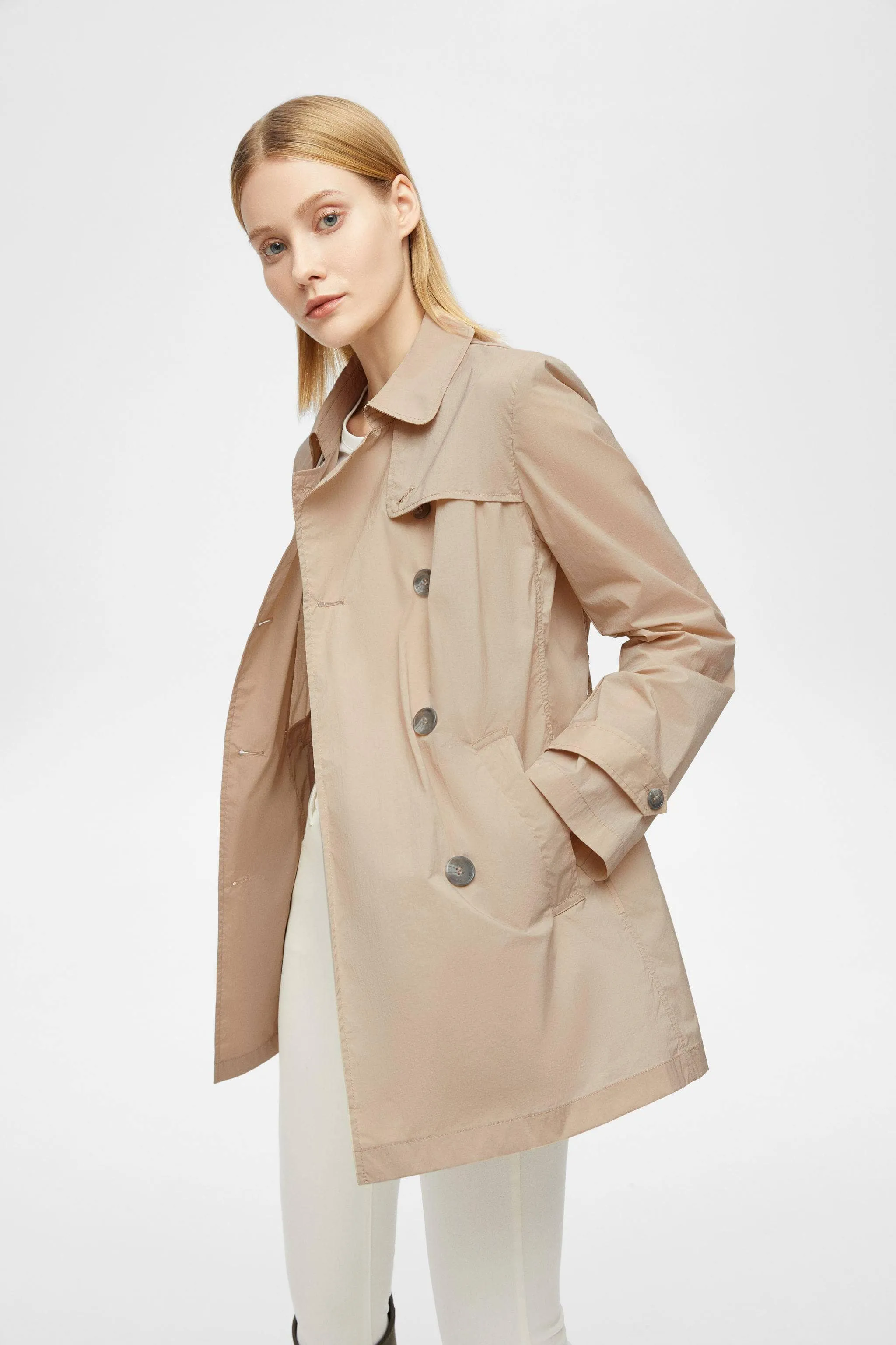 Women's UPF Short Summer Trench 112