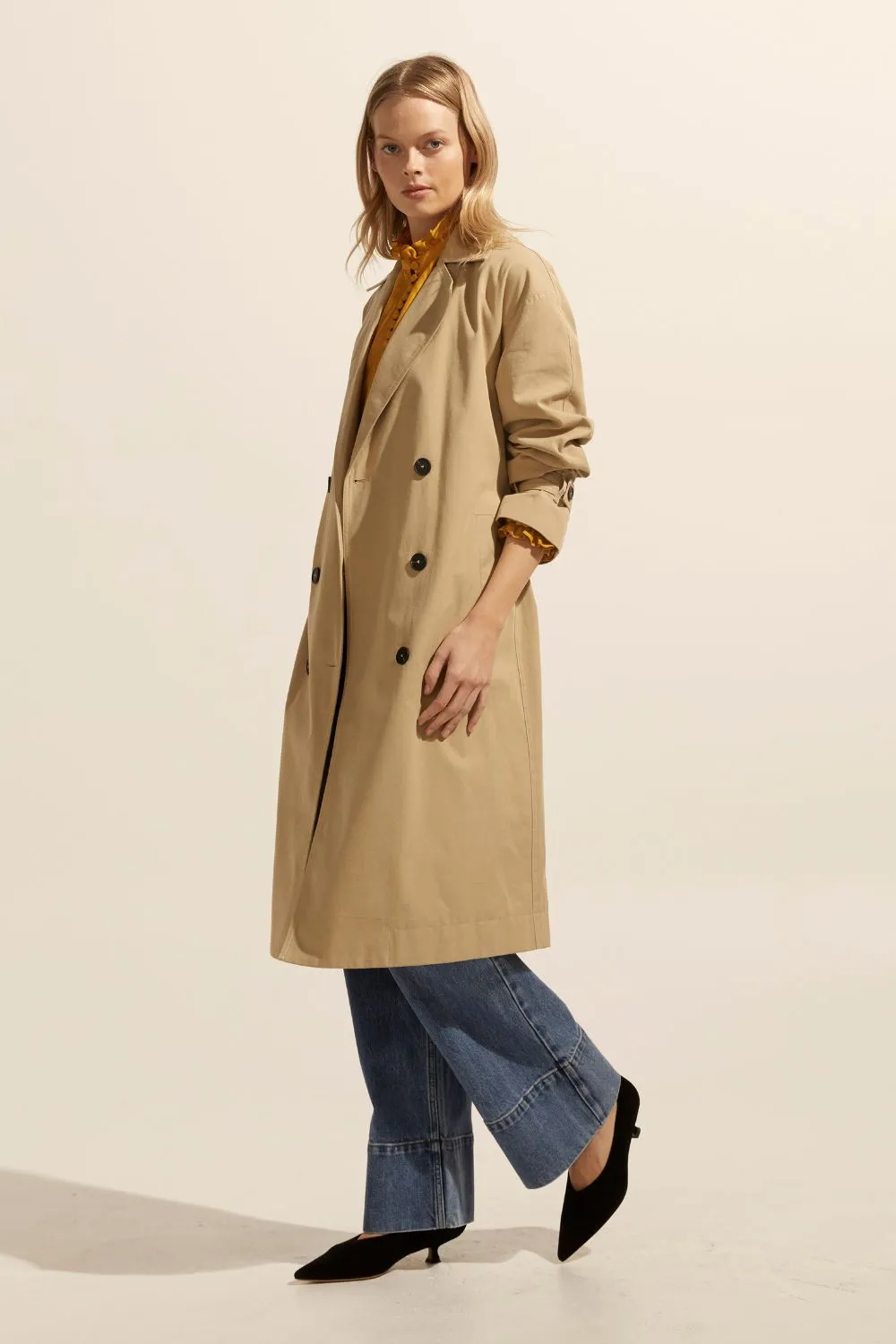 Zoe Kratzmann Agent Coat