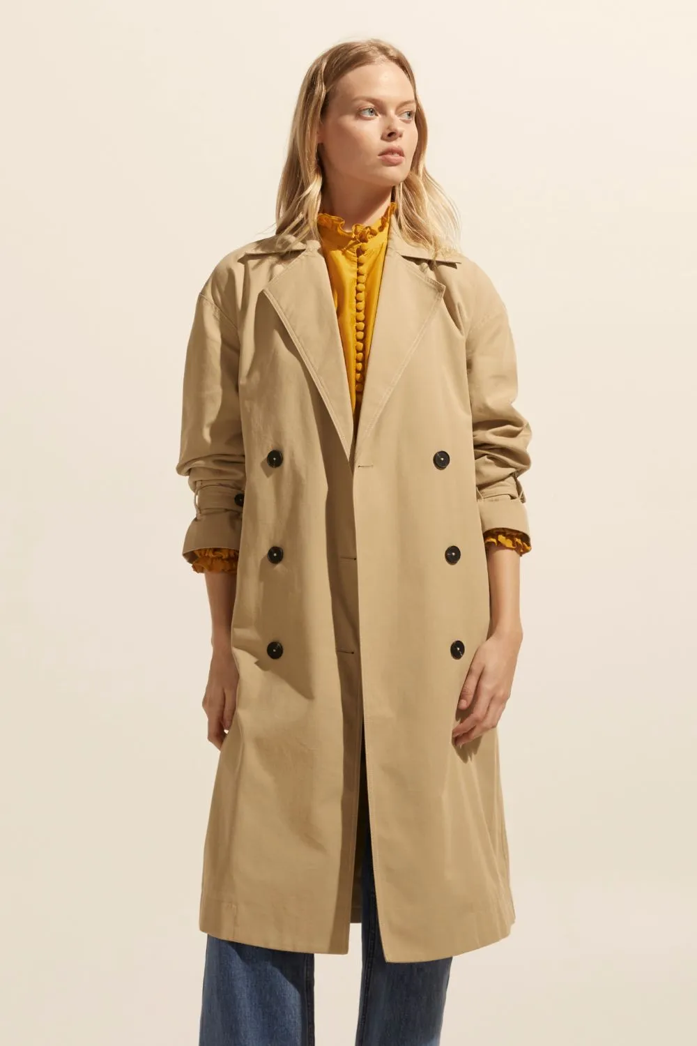 Zoe Kratzmann Agent Coat